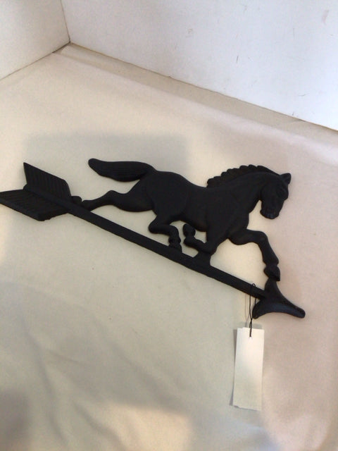 Iron Horse Black Wall Decoration Art