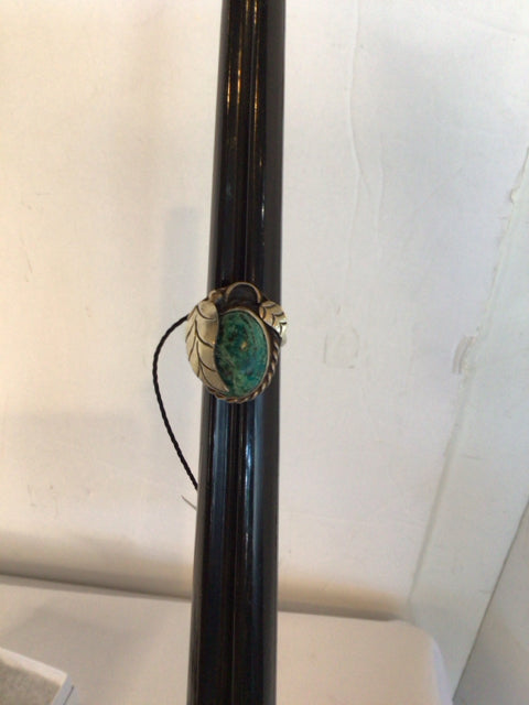 Sterling Silver Oval Turquoise Ring