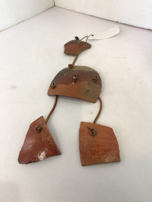 Native American Terracotta Pottery Wind Chime