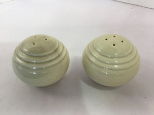 Cream Ceramic Salt & Pepper