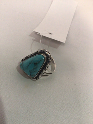 Sterling Silver Turquoise Ring