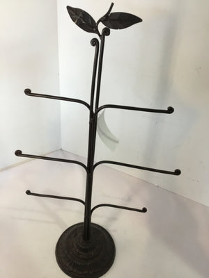 Bronze Metal Jewelry Stand