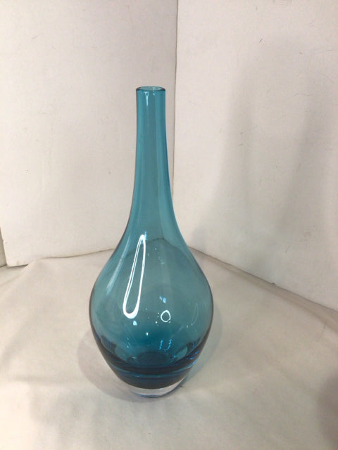 Blue Glass Vase