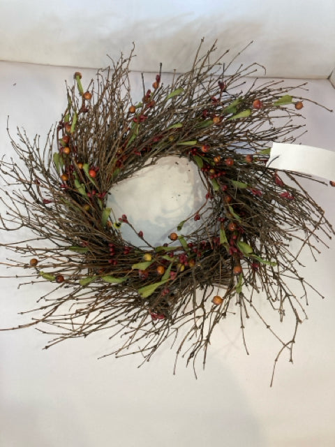 Brown Sticks Wreath
