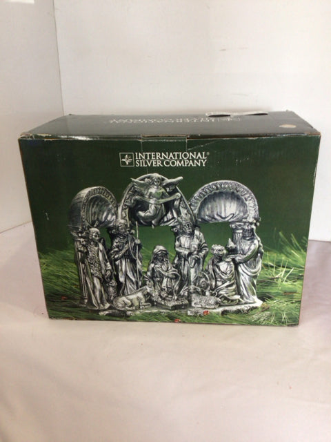 International Nativity Silver Holiday Item