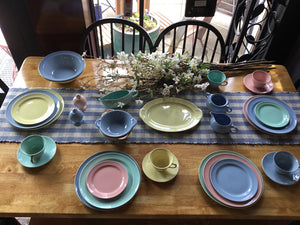 Lu-Ray Vintage Pastel Ceramic Dish Set