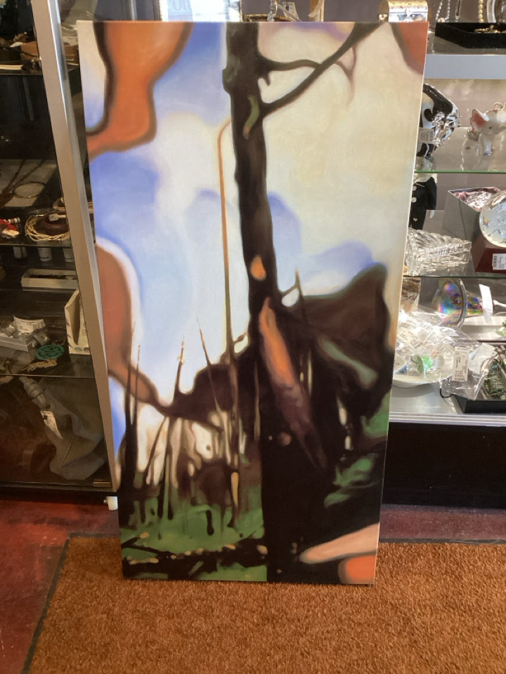 Abstract Canvas Wall Hanging Art