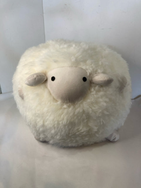 Sheepskin Sheep White Ottoman