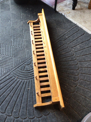 Hanging Oak Shelf