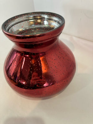 Red Glass Vase