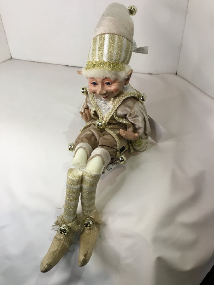 Figure Multi-Color Bendable Elf Holiday Item