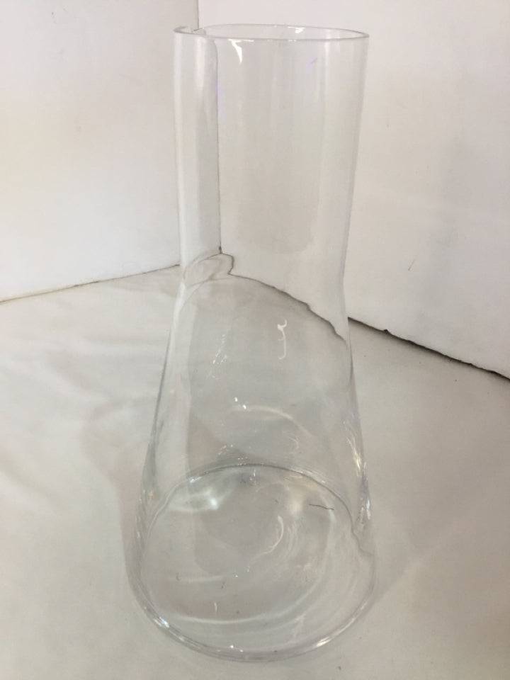 Mid-Century Clear Glass Pitcher