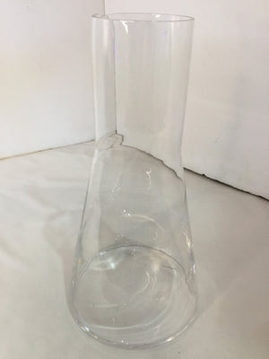 Mid-Century Clear Glass Pitcher