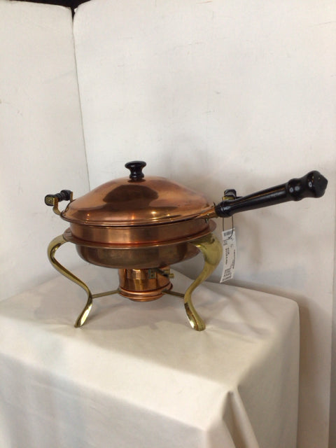 Copper Copper Chafing Dish Pan