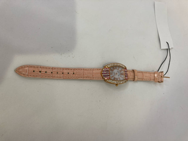 Pink Rhinestone Watch