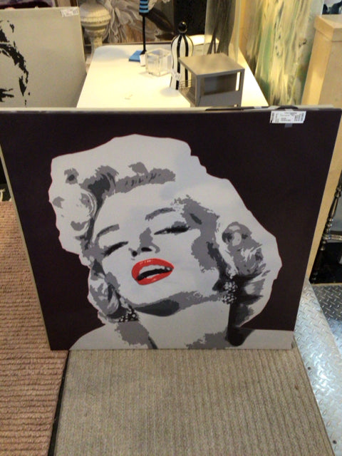 IKEA Black/White Canvas Stretch Canvas Art