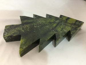 Christmas Green Marble Christmas Tree Holiday Item