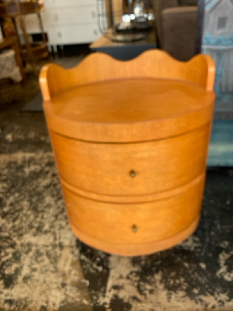 Lulu & Georgia Wood Brown Nightstand 5FQ9922S