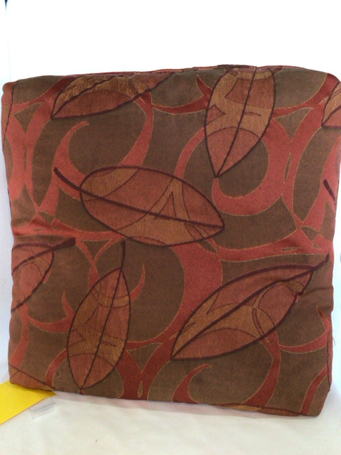 Fall Earth Tones Leaves Pillow
