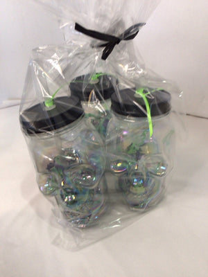Halloween Clear Glass Glasses Skull Holiday Item