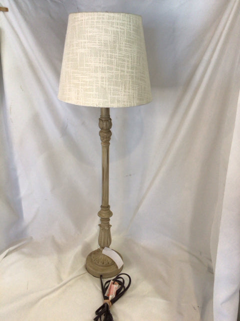 Beige Metal Lamp