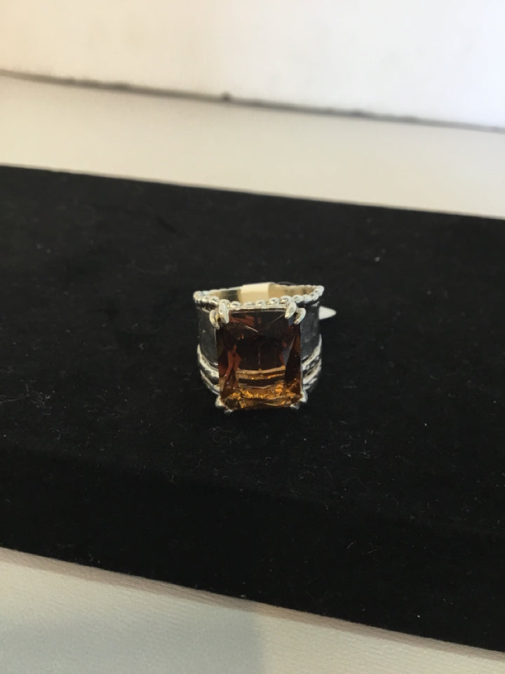 Silver Topaz Ring