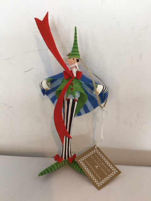 MacKenzie Childs Multi-Color Resin Man Figurine