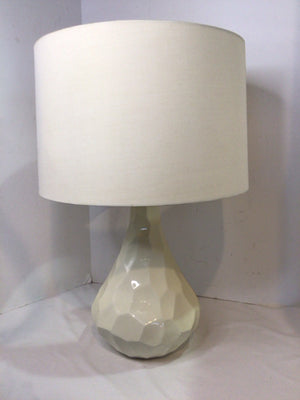 Western White Ceramic Lamp