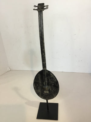 Green/Black Guitar Figurine