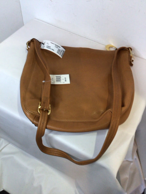 Leather Camel Purse