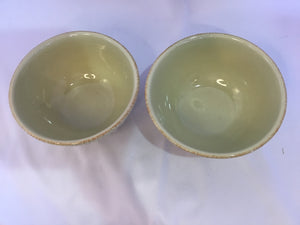 Lenox Set of 2 Yellow Ceramic Bowl Set