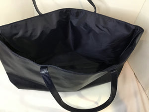 Vinyl Blue Bag
