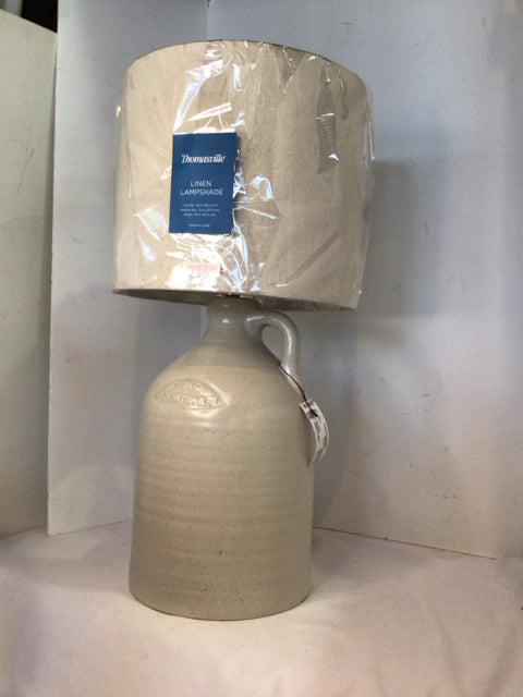 White Ceramic Jug Lamp