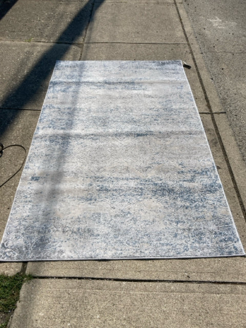 Terra Polypropelyne 5 x 8 Gray/Tan Rug