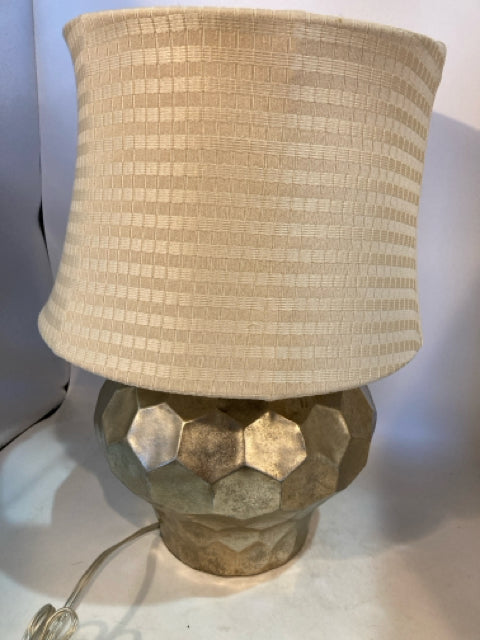 Gold Resin Lamp
