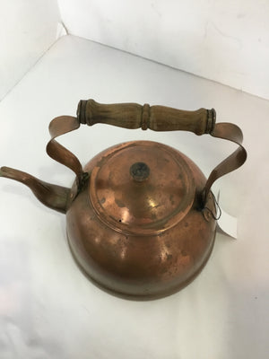 Vintage Copper Copper Tea Pot