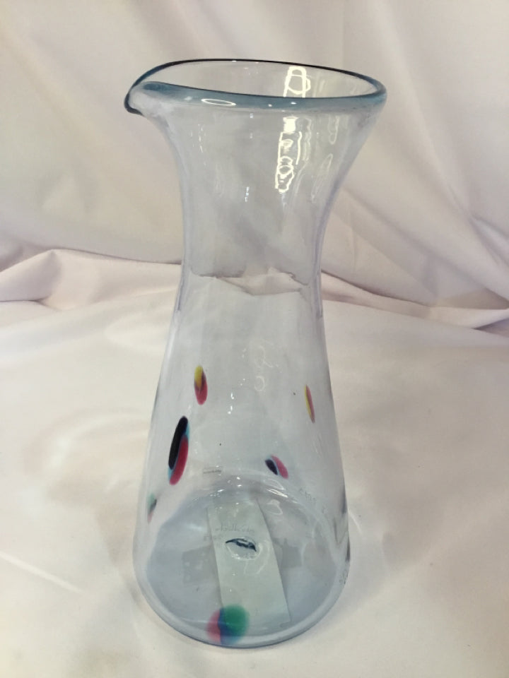 Clear Glass Vase