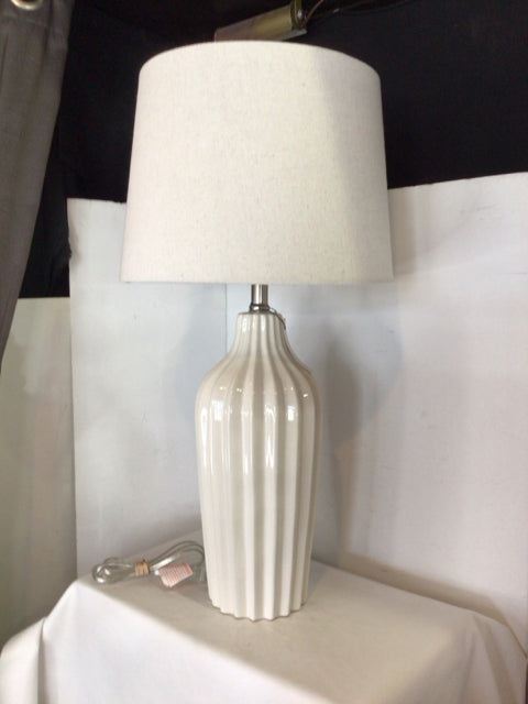 White Ceramic Lamp