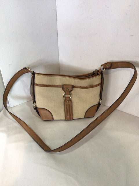 Etiene Agner Cloth Cream Purse