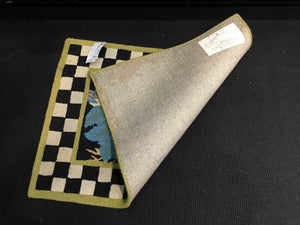 MacKenzie Childs Wool Floral Multi-Color Rug