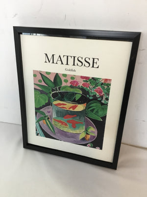 Multi-Color Goldfish Framed Art