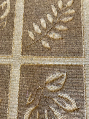 Polyester Tan/Cream Rug