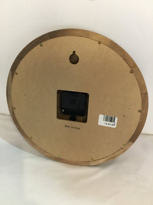 Wall Brown Wood Clock