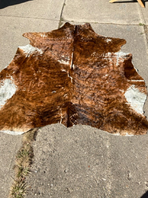 Cowhide Brown/black Rug