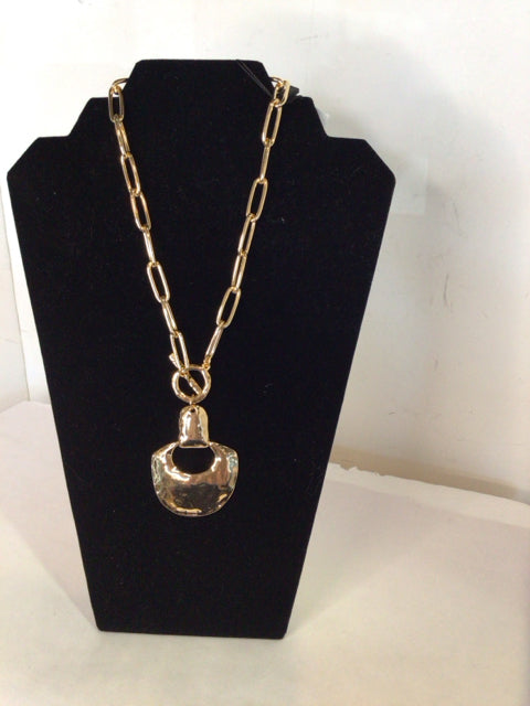 Metal Gold Chain Necklace