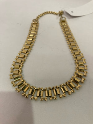 Metal Gold Links Necklace