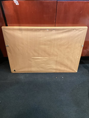Limited Edition Blue/Tan Framed Art