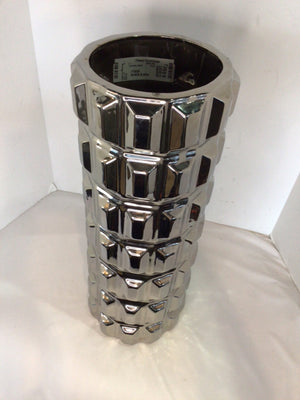 Silver Glass Umbrella Stand