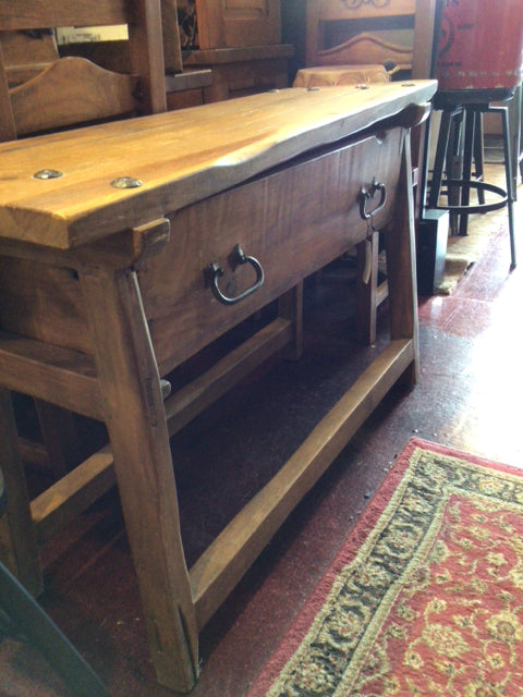 Rustic Handmade Wood Table
