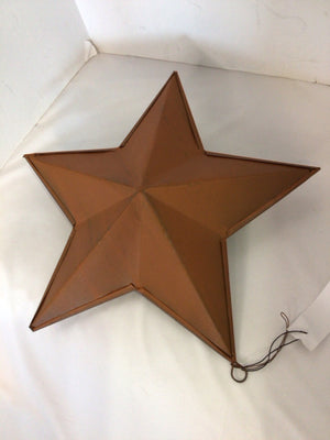 Rust Metal Star Garden Access.